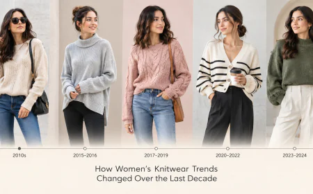 How Women’s Knitwear Trends Changed Over the Last Decade