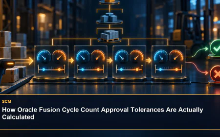 How Oracle Fusion Cycle Count Approval Tolerances Are Actually Calculated