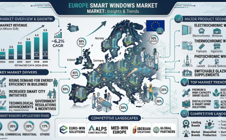 Europe smart windows market Size, Growth 2026–2034