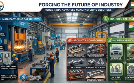 Forging Company in India: Manufacturing Capabilities, Products, and Industry Applications