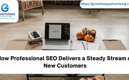 How Professional SEO Delivers a Steady Stream of New Customers