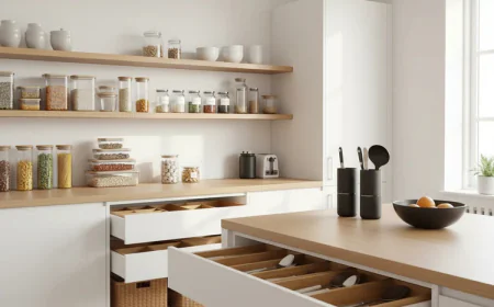 How to Organise Kitchen Cupboards and Drawers for Easier Everyday Cooking