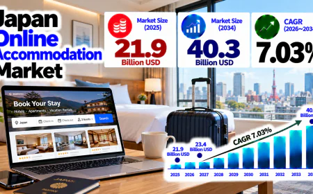 Japan Online Accommodation Market Trends, Growth and Industry Growth Analysis 2026–2034