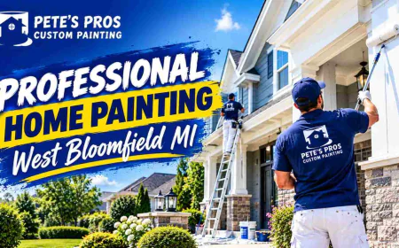 Professional Home Painting West Bloomfield MI: Find the Right Painting Experts