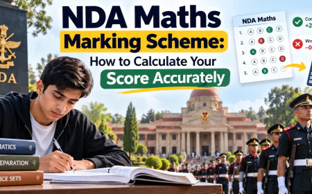 NDA Maths Marking Scheme: How to Calculate Your Score Accurately