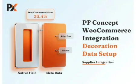 PF Concept WooCommerce Integration: Decoration Data Setup