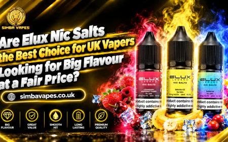 Are Elux Nic Salts the Best Choice for UK Vapers Looking for Big Flavour at a Fair Price?
