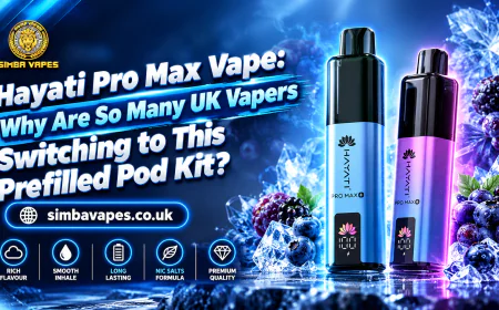 Hayati Pro Max Vape: Why Are So Many UK Vapers Switching to This Prefilled Pod Kit?