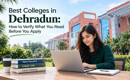 Best Colleges in Dehradun: How to Build a Career Portfolio While You Study