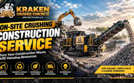 On Site Crushing Construction Service: A Smarter Solution for Modern Construction Projects