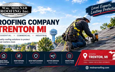 Roofing Company Trenton MI for Commercial and Industrial Roofing Solutions