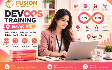 DevOps Training Near Me: Build Practical IT Skills with Fusion Software Institute