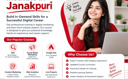 Digital Marketing Institute in Janakpuri: Build Skills for a Digital Career