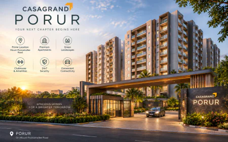 Casagrand Porur Chennai | Upcoming 2, 3 & 4 BHK Apartments