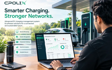 How CPOLIX Is Making EV Charging Smarter with Advanced Software Solutions