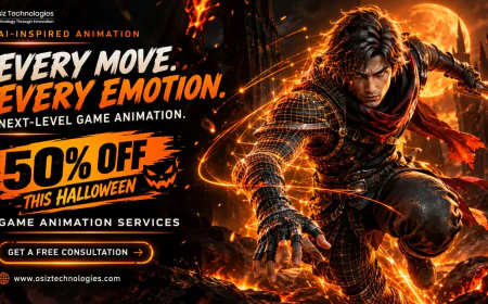AI Is Revolutionizing Game Animation in the USA — Get 50% OFF Game Animation Services This Halloween!