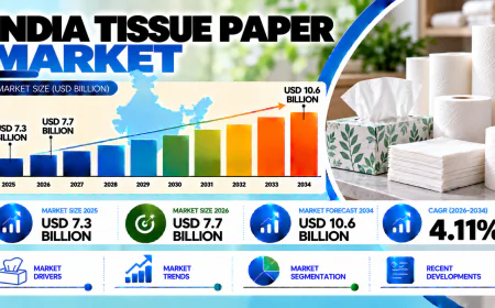 India Tissue Paper Market 2026–2034: Hygiene Awareness and Convenience-Led Consumption