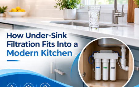 How Under-Sink Filtration Fits Into a Modern Kitchen | Accurate Aqua Serve