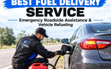 Best Fuel Delivery Service for Emergency Roadside Assistance and Vehicle Refueling