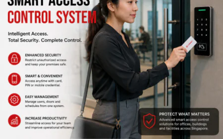 Access Control System for Commercial Buildings in Singapore That Puts Security in Your Control