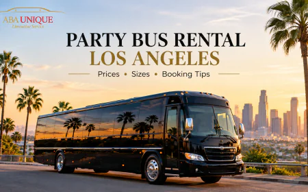 Party Bus Rental Los Angeles: Compare Prices, Bus Sizes & Booking Options