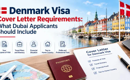 Denmark Visa Cover Letter Requirements: What Dubai Applicants Should Include