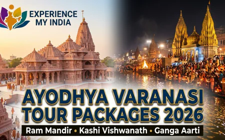 Ayodhya Varanasi Tour Packages 2026 – Explore Ram Mandir, Kashi Vishwanath & Ganga Aarti