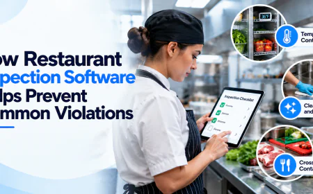 How Restaurant Inspection Software Helps Prevent Common Violations