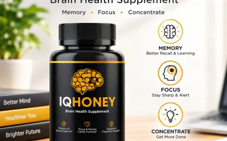 IQHoney – Brain Health Supplement for Focus & Clarity | Official Site