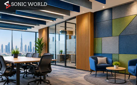 Office Acoustic Solutions Dubai: Custom Acoustic Panels for Modern Workplaces