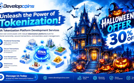 RWA Tokenization Platform Development – Unlock Real-World Asset Opportunities with a Halloween Offer!