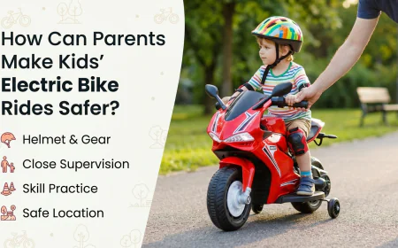 How Can Parents Make Kids’ Electric Bike Rides Safer?
