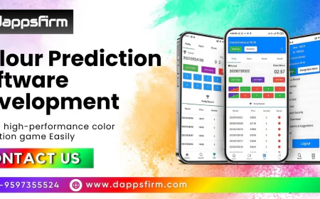 Color Prediction Software Development at Minimal Cost & Quick Launch – Dappsfirm