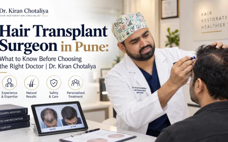 Best Hair Transplant Surgeon in Pune: How to Choose the Right Expert for Natural Results
