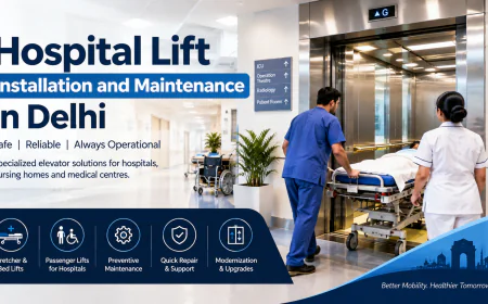 Hospital Lift Installation and Maintenance in Delhi