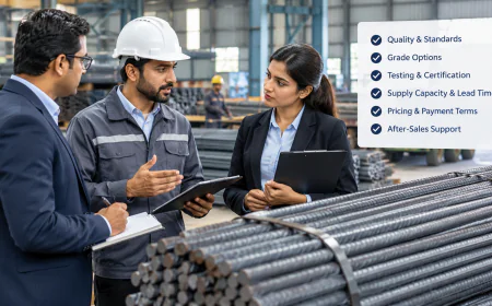 What Should Procurement Teams Ask a TMT Bar Company Before Placing an Order?