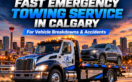 Fast Emergency Towing Service in Calgary for Vehicle Breakdowns and Accidents