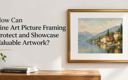 How Can Fine Art Picture Framing Protect and Showcase Valuable Artwork?