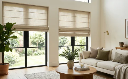 Made To Measure Roman Blinds: A Stylish and Practical Window Dressing Solution