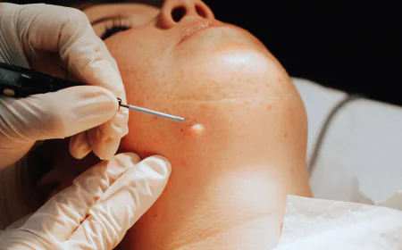 How does Skin Lesion Removal address selected skin concerns?