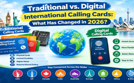 Traditional vs. Digital International Calling Cards: What Has Changed in 2026?"