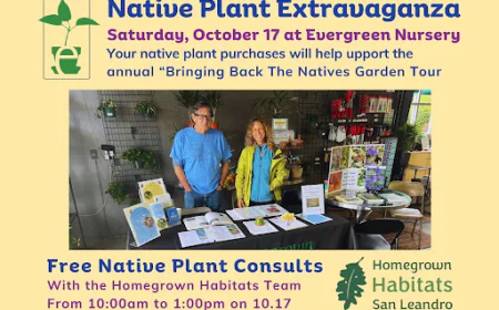 California Native Garden Event Oct 17 | Evergreen Nursery