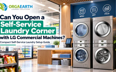 Can You Open a Self-Service Laundry Corner with LG Commercial Machines?