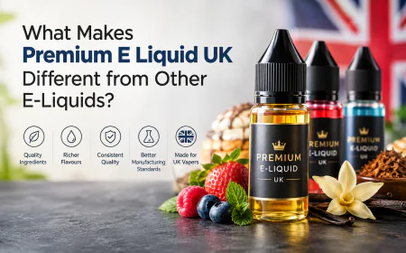 What Makes Premium E Liquid UK Different from Other E-Liquids?