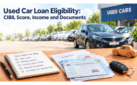 Used Car Loan Eligibility: CIBIL Score, Income & Documents