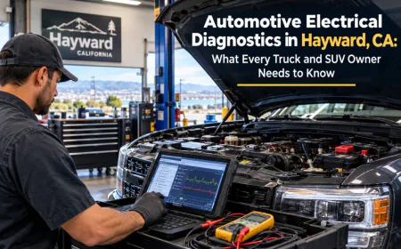 Automotive Electrical Diagnostics in Hayward, CA: What Every Truck and SUV Owner Needs to Know