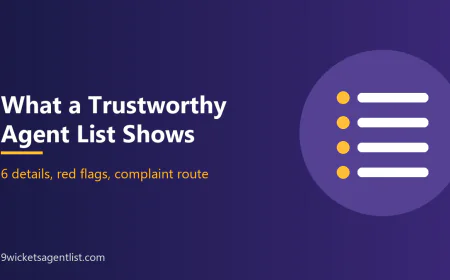 What a Trustworthy Agent List Should Show You