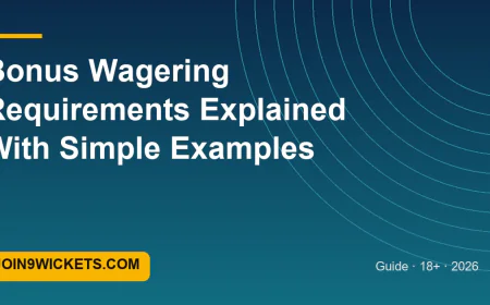 Bonus Wagering Requirements Explained With Simple Examples