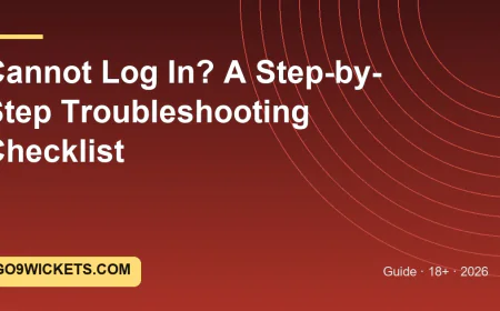 Cannot Log In? A Step-by-Step Troubleshooting Checklist