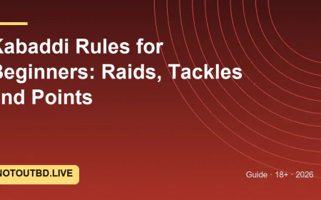 Kabaddi Rules for Beginners: Raids, Tackles and Points